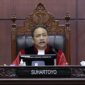 Poto : Ketua Mahkamah Konstitusi RI, Suhartoyo (by web) 