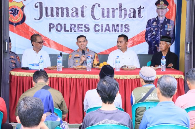 
					Poto: jumat Curhat Polres Ciamis 