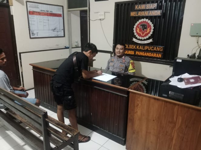 
					Poto: Bripka Barly polsek kalipucang 