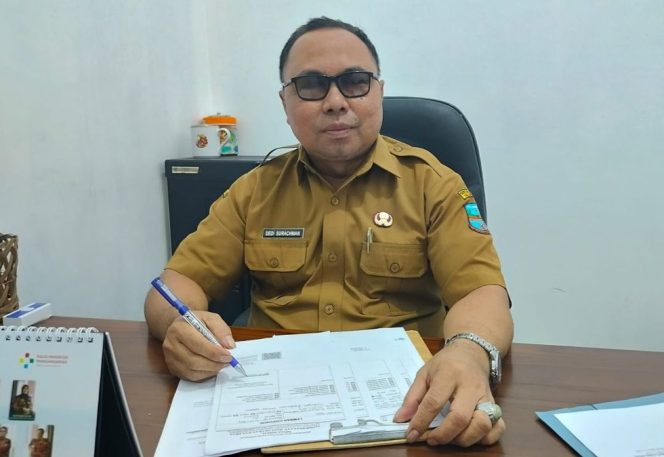 
					Poto: Kadinsos PMD kabupaten Pangandaran, Dedi Surachman 