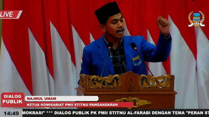 
					Poto: ketua PMII STITNU Al Farabi 