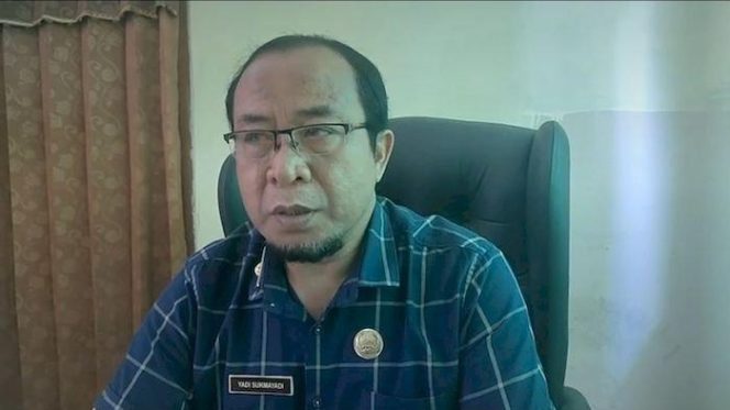 
					Kepala Dinas kesehatan kabupaten Pangandaran, Yadi Sukmayadi 