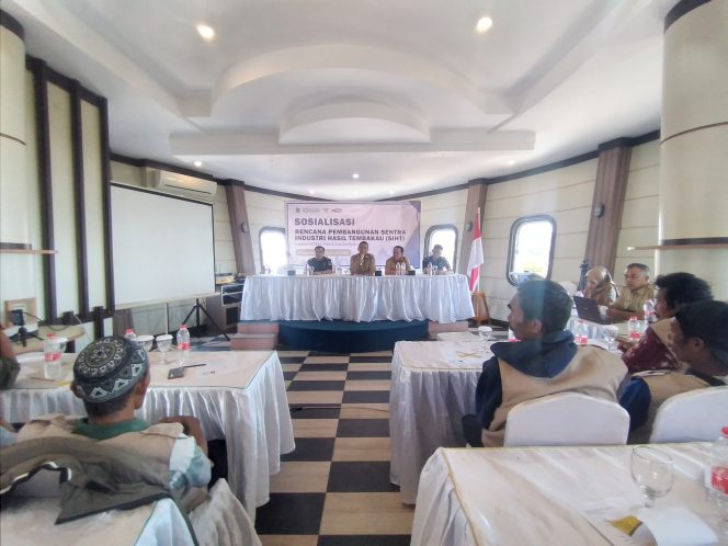 
					Sosialisasi rencana pembangunan sentra industri hasil tembakau 