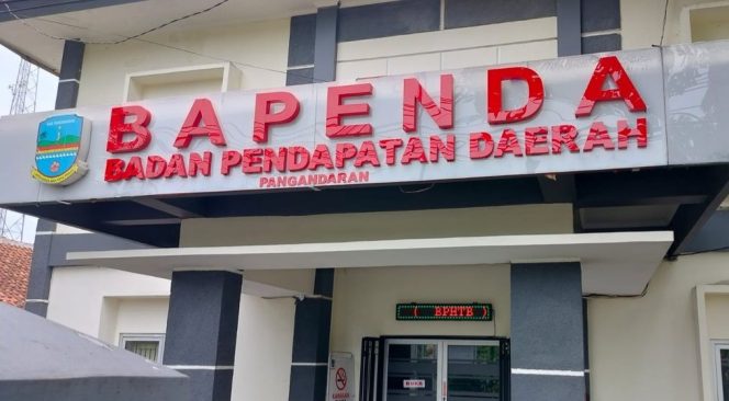 
					Kantor badan Pendapatan Daerah Kabupaten Pangandaran 