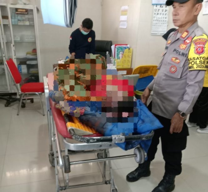 
					Kondisi korban saat di puskesmas padaherang 