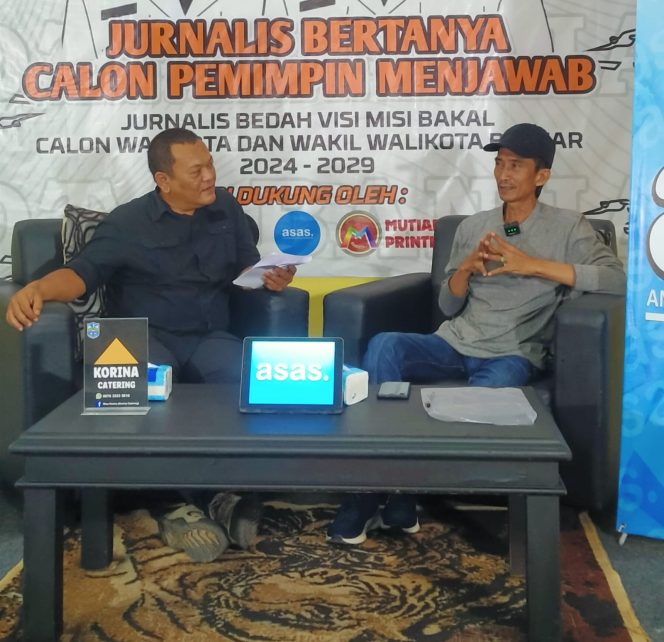
					Uji Kualitas, Bacawalkot Banjar Dicecar Pertanyaan Wartawan