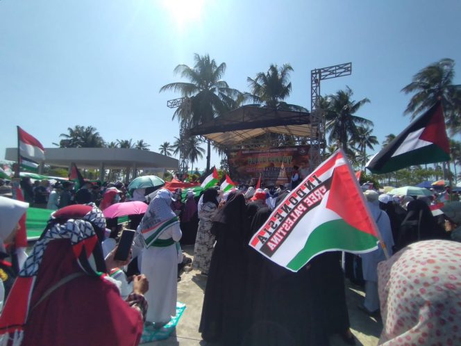 
					Ribu masyarakat se-Priangan Timur lakukan aksi bela Palestina 