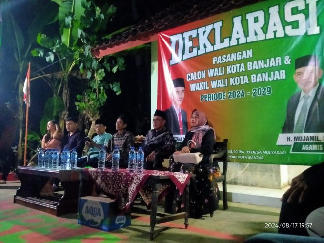 
					Warga Mulyasari Kota Banjar Deklarasi Dukungan Ke Nana Suryana dan Mudjamil di Pilkada 2024