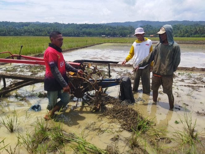 
					Poto: mesin traktor yang selamat dari maling (Wawan)