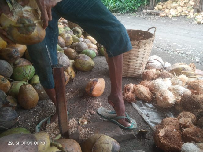 
					Telapak Kaki Terkelupas, Warga di Pangandaran Tetap Kerja demi Sambung Hidup