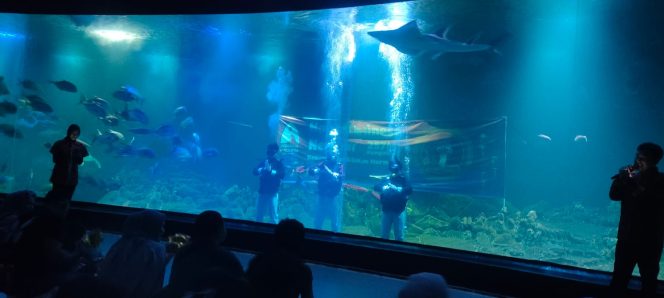 
					Hara Raya Imlek di Aquarium Indonesia Pangandaran ada Kungfu Show