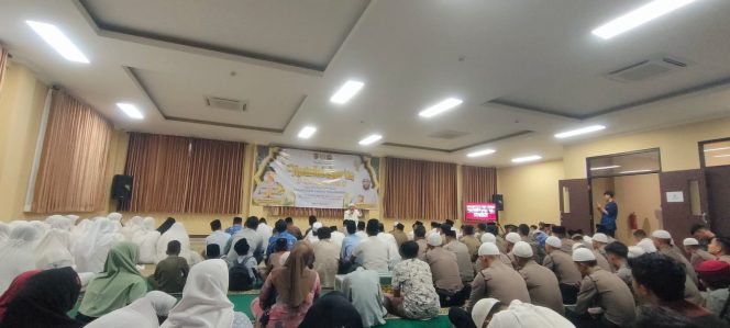 
					Peringatan Nuzulul Qur’an di Mapolres Pangandaran