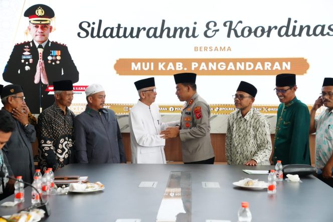 
					Silaturahmi Kapolres dan MUI Pangandaran, Komitmen Jaga Moralitas dan Kamtibmas