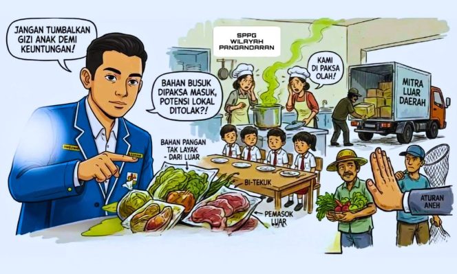 
					Kritik Tajam Program MBG di Pangandaran, Termasuk Pasokan Bahan Baku