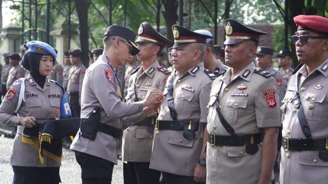 
					Kapolres Banjar Pimpin Sertijab dan Pengukuhan Pejabat, Kasat Reskrim dan Kasat Lantas Resmi Berganti