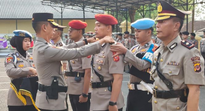 
					Polres Banjar Gelar Sertijab, Tiga Pejabat Utama Siap Emban Tugas Baru