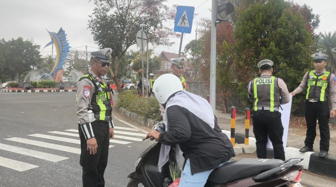 
					Operasi Patuh Lodaya 2026 Dimulai, Satlantas Polres Pangandaran Turun ke Jalan Raya 